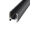 Black Surface Mounted magnet Track Rail System